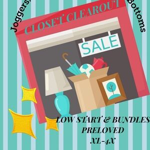 Closet Clearout Sale Poster